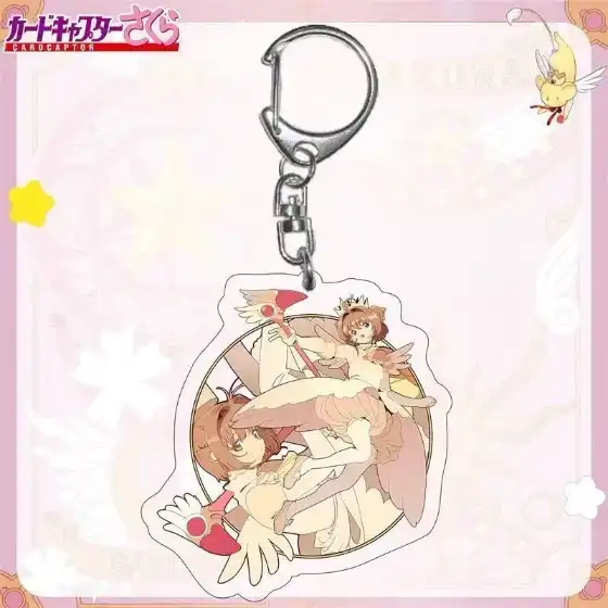 cardcaptor-sakura-keychain-cartoon-acryl-var7-1789527693577-989 Cardcaptor Sakura Keychain Cartoon Acrylic Double Sided Kawaii Pendants Tomoyo Hanging Móc Treo Đeo Thoại, Standee, Móc Khoá In Theo Yêu Cầu, Chất Liệu Mica Dày 4mm, Kích Thước 5.5 Cm, Có In Test Mẫu