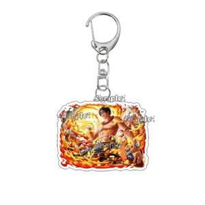 Cartoon Anime Franky Portgas D. Ace Roronoa Acrylic Keychain Pendant Students Peripheral Móc Treo Đeo Thoại, Standee, Móc Khoá In Theo Yêu Cầu, Chất Liệu Mica Dày 4mm, Kích Thước 5.5 Cm, Có In Test Mẫu