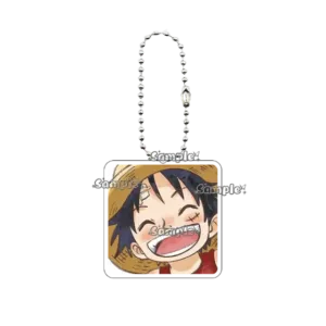 Cartoon Anime Luffy Acrylic Keychain Figure Decoration Fashion Accessory Backpack Pendant Móc Treo Đeo Thoại, Standee, Móc Khoá In Theo Yêu Cầu, Chất Liệu Mica Dày 4mm, Kích Thước 5.5 Cm, Có In Test Mẫu