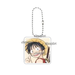 Cartoon Anime Luffy Acrylic Keychain Figure Decoration Fashion Accessory Backpack Pendant Móc Treo Đeo Thoại, Standee, Móc Khoá In Theo Yêu Cầu, Chất Liệu Mica Dày 4mm, Kích Thước 5.5 Cm, Có In Test Mẫu