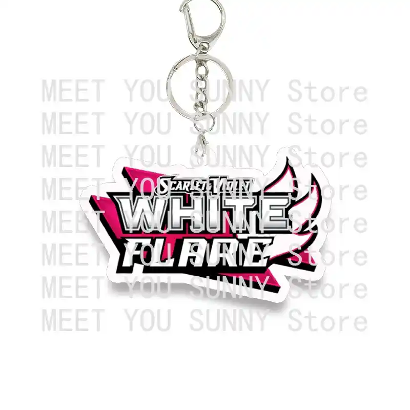 Cartoon Anime Pocket Monster Scarlet Violet Series Acrylic Keychain Pendant Fashion Creative Móc Treo Đeo Thoại, Standee, Móc Khoá In Theo Yêu Cầu, Chất Liệu Mica Dày 4mm, Kích Thước 5.5 Cm, Có In Test Mẫu