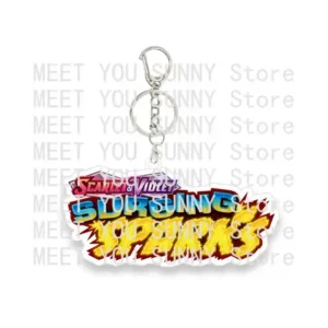 Cartoon Anime Pocket Monster Scarlet Violet Series Acrylic Keychain Pendant Fashion Creative Móc Treo Đeo Thoại, Standee, Móc Khoá In Theo Yêu Cầu, Chất Liệu Mica Dày 4mm, Kích Thước 5.5 Cm, Có In Test Mẫu