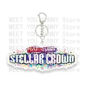 Cartoon Anime Pocket Monster Scarlet Violet Series Acrylic Keychain Pendant Fashion Creative Móc Treo Đeo Thoại, Standee, Móc Khoá In Theo Yêu Cầu, Chất Liệu Mica Dày 4mm, Kích Thước 5.5 Cm, Có In Test Mẫu