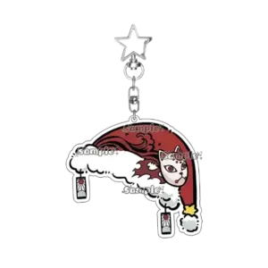 Cartoon Anime Tanjiro Nezuko Tsuyuri Kanawo Acrylic Keychain Jewelry Bag Backpack Hanging Móc Treo Đeo Thoại, Standee, Móc Khoá In Theo Yêu Cầu, Chất Liệu Mica Dày 4mm, Kích Thước 5.5 Cm, Có In Test Mẫu