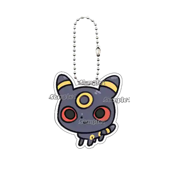 Cartoon Anime Umbreon Sylveon Jolteon Eevee Cute Acrylic Keychain Bag Charm Backpack Pendant Móc Treo Đeo Thoại, Standee, Móc Khoá In Theo Yêu Cầu, Chất Liệu Mica Dày 4mm, Kích Thước 5.5 Cm, Có In Test Mẫu