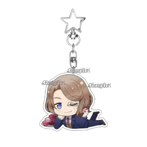 Cartoon Anime World Stars Acrylic Cute Character Keychain Ludwig Kiku Honda Arthur Kirkland Móc Treo Đeo Thoại, Standee, Móc Khoá In Theo Yêu Cầu, Chất Liệu Mica Dày 4mm, Kích Thước 5.5 Cm, Có In Test Mẫu