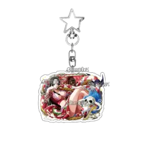 Cartoon Boa Hancock Nami Nico Robin Wedding Dress Acrylic Keychain Cute Accessory Peripheral Móc Treo Đeo Thoại, Standee, Móc Khoá In Theo Yêu Cầu, Chất Liệu Mica Dày 4mm, Kích Thước 5.5 Cm, Có In Test Mẫu