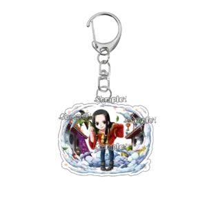 Cartoon Boa Hancock Nami Nico Robin Wedding Dress Acrylic Keychain Cute Accessory Peripheral Móc Treo Đeo Thoại, Standee, Móc Khoá In Theo Yêu Cầu, Chất Liệu Mica Dày 4mm, Kích Thước 5.5 Cm, Có In Test Mẫu