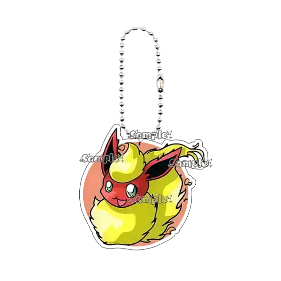Cartoon Eevee Umbreon Jolteon Acrylic Keychain Glaceon Flareon Key Chain Pendant Anime Móc Treo Đeo Thoại, Standee, Móc Khoá In Theo Yêu Cầu, Chất Liệu Mica Dày 4mm, Kích Thước 5.5 Cm, Có In Test Mẫu