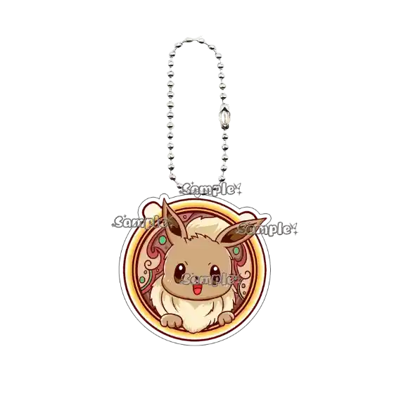 Cartoon Eevee Umbreon Sylveon Jolteon Q Version Acrylic Keychain Accessories Anime Backpack Móc Treo Đeo Thoại, Standee, Móc Khoá In Theo Yêu Cầu, Chất Liệu Mica Dày 4mm, Kích Thước 5.5 Cm, Có In Test Mẫu