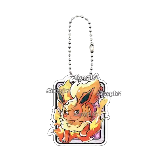 Cartoon Eevee Vaporeon Jolteon Sylveen Cute Acrylic Keychain Anime Kawaii Backpack Charm Key Móc Treo Đeo Thoại, Standee, Móc Khoá In Theo Yêu Cầu, Chất Liệu Mica Dày 4mm, Kích Thước 5.5 Cm, Có In Test Mẫu