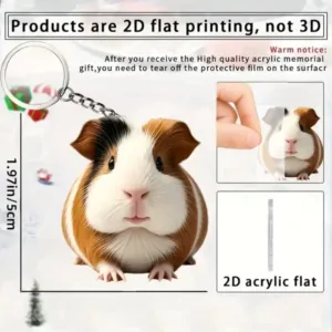 Cartoon Guinea Pig Keychain,2d Flat Acrylic Pendant, Animal Themed Ornament,bag Charm,home Móc Treo Đeo Thoại, Standee, Móc Khoá In Theo Yêu Cầu, Chất Liệu Mica Dày 4mm, Kích Thước 5.5 Cm, Có In Test Mẫu Cartoon Guinea Pig Keychain,2d Flat Acrylic Pendant, Animal Themed Ornament,bag Charm,home Móc Treo Đeo Thoại, Standee, Móc Khoá In Theo Yêu Cầu, Chất Liệu Mica Dày 4mm, Kích Thước 5.5 Cm, Có In Test Mẫu