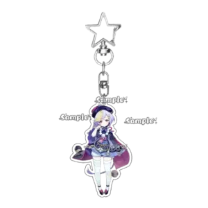 Cartoon Lumine Mika Mona Kawaii Acrylic Keychain Peripheral Anime Fashion Jewelry Accessories Móc Treo Đeo Thoại, Standee, Móc Khoá In Theo Yêu Cầu, Chất Liệu Mica Dày 4mm, Kích Thước 5.5 Cm, Có In Test Mẫu