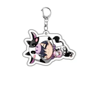 Cartoon Nakajima Atsushi Kunikida Doppo Edogawa Rampo Bungo Stray Dogs Anime Acrylic Keychain Móc Treo Đeo Thoại, Standee, Móc Khoá In Theo Yêu Cầu, Chất Liệu Mica Dày 4mm, Kích Thước 5.5 Cm, Có In Test Mẫu