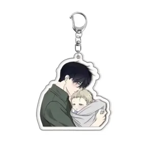 Cartoon Night By The Water Anime Acrylic Car Keychain Ornament Girls Boys Double-sided Móc Treo Đeo Thoại, Standee, Móc Khoá In Theo Yêu Cầu, Chất Liệu Mica Dày 4mm, Kích Thước 5.5 Cm, Có In Test Mẫu