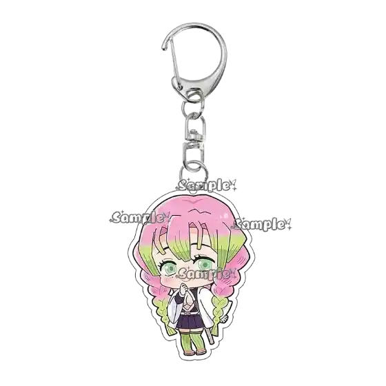 Cartoon Tanjiro Nezuko Agatsuma Zenitsu Tomioka Giyuu Peripheral Q Version Acrylic Keychain Móc Treo Đeo Thoại, Standee, Móc Khoá In Theo Yêu Cầu, Chất Liệu Mica Dày 4mm, Kích Thước 5.5 Cm, Có In Test Mẫu