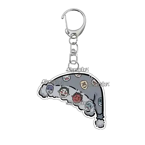 Cartoon Tomioka Giyuu Kochou Shinobu Tanjiro Nezuko Acrylic Keychain Ornament Anime Creative Móc Treo Đeo Thoại, Standee, Móc Khoá In Theo Yêu Cầu, Chất Liệu Mica Dày 4mm, Kích Thước 5.5 Cm, Có In Test Mẫu