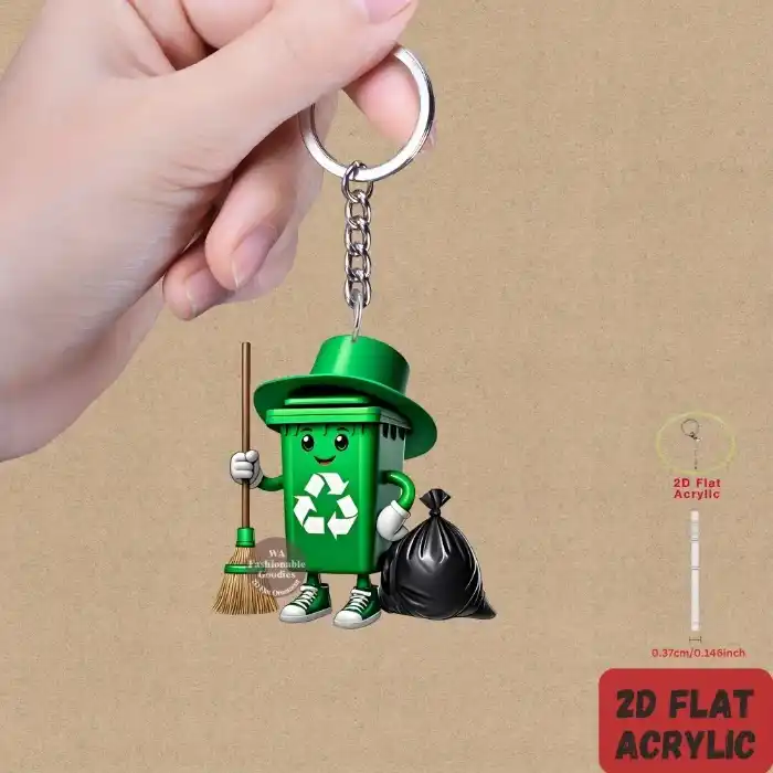cartoon-trash-can-pendant-keychain-envir-var3-1789473079631-465 Cartoon Trash Can Pendant Keychain Environmental Themed 2d Flat Acrylic Ornament Hanging Móc Treo Đeo Thoại, Standee, Móc Khoá In Theo Yêu Cầu, Chất Liệu Mica Dày 4mm, Kích Thước 5.5 Cm, Có In Test Mẫu
