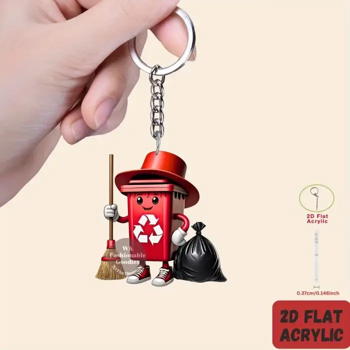 cartoon-trash-can-pendant-keychain-envir-var5-1789473084559-246 Cartoon Trash Can Pendant Keychain Environmental Themed 2d Flat Acrylic Ornament Hanging Móc Treo Đeo Thoại, Standee, Móc Khoá In Theo Yêu Cầu, Chất Liệu Mica Dày 4mm, Kích Thước 5.5 Cm, Có In Test Mẫu