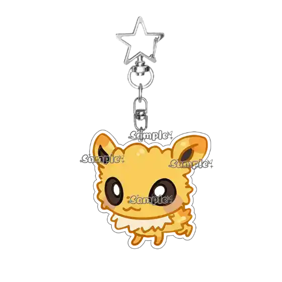 Cartoon Umbreon Sylveon Jolteon Anime Acrylic Keychain Kawaii Bag Charms Ornaments Figure Móc Treo Đeo Thoại, Standee, Móc Khoá In Theo Yêu Cầu, Chất Liệu Mica Dày 4mm, Kích Thước 5.5 Cm, Có In Test Mẫu