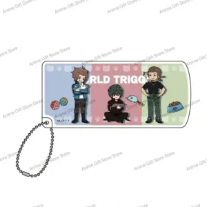 Cartoon World Trigger Acrylic Keychain Backpack Hanging Piece Giving A Gift To A Friend Móc Treo Đeo Thoại, Standee, Móc Khoá In Theo Yêu Cầu, Chất Liệu Mica Dày 4mm, Kích Thước 5.5 Cm, Có In Test Mẫu Cartoon World Trigger Acrylic Keychain Backpack Hanging Piece Giving A Gift To A Friend Móc Treo Đeo Thoại, Standee, Móc Khoá In Theo Yêu Cầu, Chất Liệu Mica Dày 4mm, Kích Thước 5.5 Cm, Có In Test Mẫu