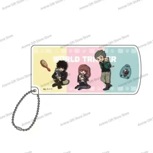 Cartoon World Trigger Acrylic Keychain Backpack Hanging Piece Giving A Gift To A Friend Móc Treo Đeo Thoại, Standee, Móc Khoá In Theo Yêu Cầu, Chất Liệu Mica Dày 4mm, Kích Thước 5.5 Cm, Có In Test Mẫu Cartoon World Trigger Acrylic Keychain Backpack Hanging Piece Giving A Gift To A Friend Móc Treo Đeo Thoại, Standee, Móc Khoá In Theo Yêu Cầu, Chất Liệu Mica Dày 4mm, Kích Thước 5.5 Cm, Có In Test Mẫu