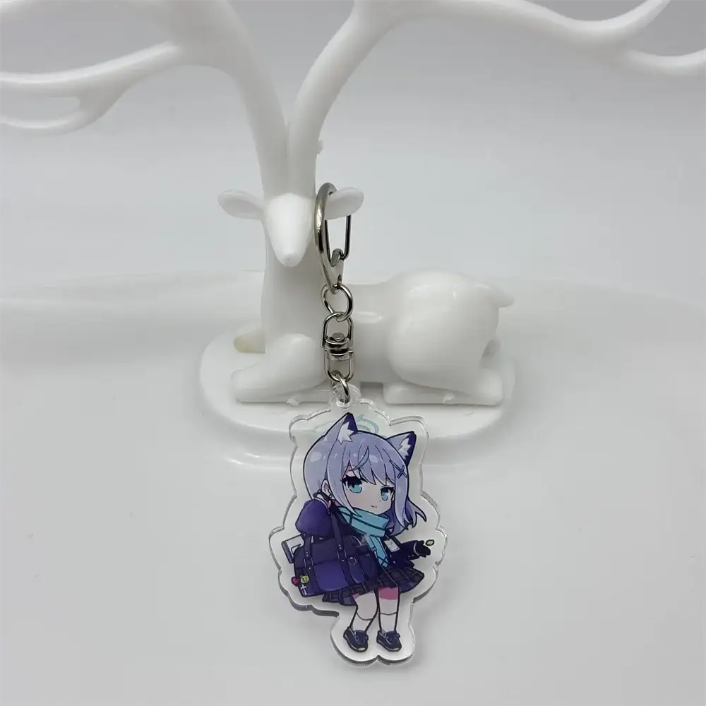charm-anime-blue-archive-acrylic-keychai-var3-1789454994880-657 Charm Anime Blue Archive Acrylic Keychain Model Cosplay Characters Ornament Accessories Móc Treo Đeo Thoại, Standee, Móc Khoá In Theo Yêu Cầu, Chất Liệu Mica Dày 4mm, Kích Thước 5.5 Cm, Có In Test Mẫu