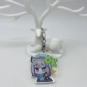 Charm Anime Blue Archive Acrylic Keychain Model Cosplay Characters Ornament Accessories Móc Treo Đeo Thoại, Standee, Móc Khoá In Theo Yêu Cầu, Chất Liệu Mica Dày 4mm, Kích Thước 5.5 Cm, Có In Test Mẫu Charm Anime Blue Archive Acrylic Keychain Model Cosplay Characters Ornament Accessories Móc Treo Đeo Thoại, Standee, Móc Khoá In Theo Yêu Cầu, Chất Liệu Mica Dày 4mm, Kích Thước 5.5 Cm, Có In Test Mẫu