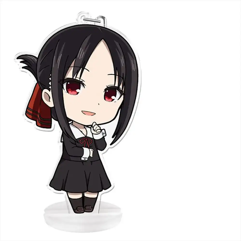 Charm Anime Kaguya-sama: Love Is War Acrylic Keychain Model Cosplay Characters Ornament Móc Treo Đeo Thoại, Standee, Móc Khoá In Theo Yêu Cầu, Chất Liệu Mica Dày 4mm, Kích Thước 5.5 Cm, Có In Test Mẫu