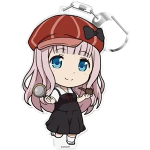 Charm Anime Kaguya-sama: Love Is War Acrylic Keychain Model Cosplay Characters Ornament Móc Treo Đeo Thoại, Standee, Móc Khoá In Theo Yêu Cầu, Chất Liệu Mica Dày 4mm, Kích Thước 5.5 Cm, Có In Test Mẫu