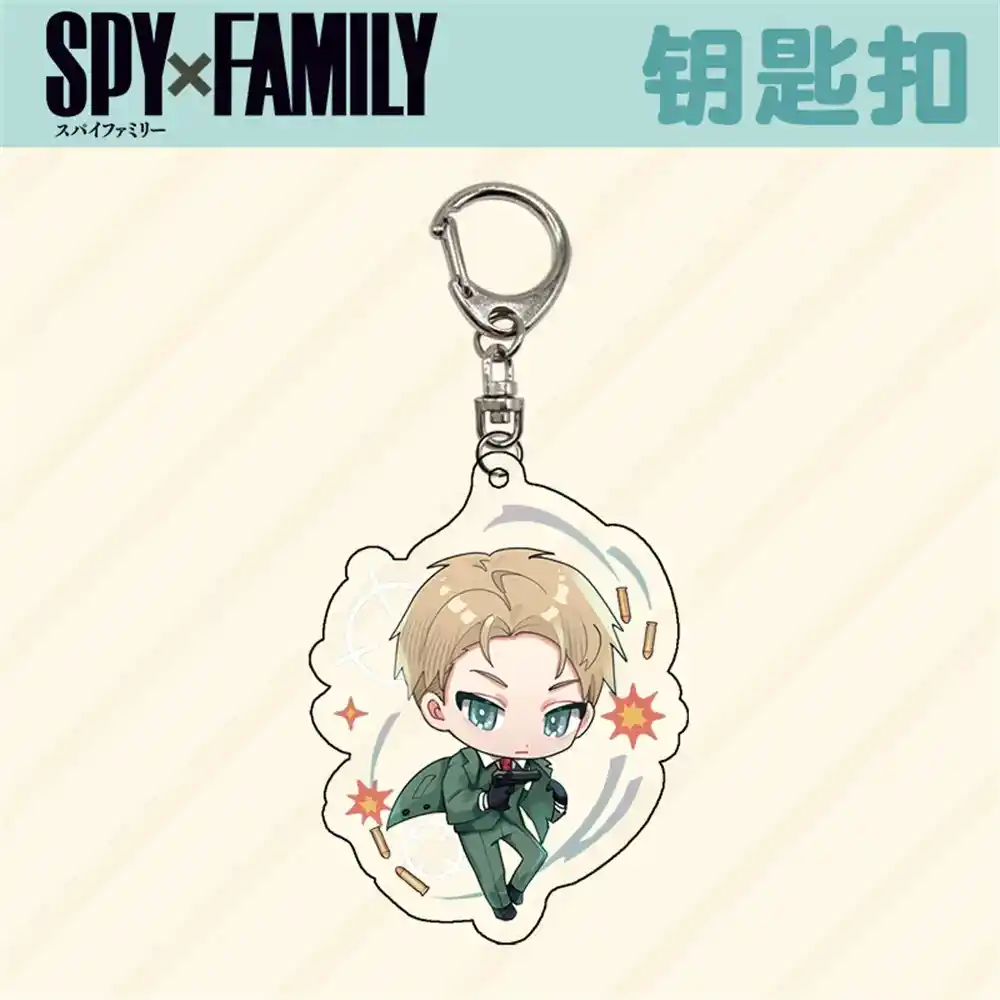 Charm Anime Spy Family Acrylic Keychain Model Cosplay Characters Ornament Accessories Móc Treo Đeo Thoại, Standee, Móc Khoá In Theo Yêu Cầu, Chất Liệu Mica Dày 4mm, Kích Thước 5.5 Cm, Có In Test Mẫu