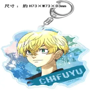 Charm Anime Tokyo Revengers Acrylic Keychain Model Cosplay Characters Ornament Móc Treo Đeo Thoại, Standee, Móc Khoá In Theo Yêu Cầu, Chất Liệu Mica Dày 4mm, Kích Thước 5.5 Cm, Có In Test Mẫu