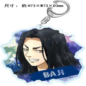 Charm Anime Tokyo Revengers Acrylic Keychain Model Cosplay Characters Ornament Móc Treo Đeo Thoại, Standee, Móc Khoá In Theo Yêu Cầu, Chất Liệu Mica Dày 4mm, Kích Thước 5.5 Cm, Có In Test Mẫu