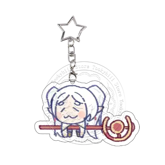 chibi-sousou-no-frieren-acrylic-keychain-var3-1789634212286-713 Chibi Sousou No Frieren Acrylic Keychain Fern Stark Exquisite Student Bag Decor Anime Cartoon Móc Treo Đeo Thoại, Standee, Móc Khoá In Theo Yêu Cầu, Chất Liệu Mica Dày 4mm, Kích Thước 5.5 Cm, Có In Test Mẫu