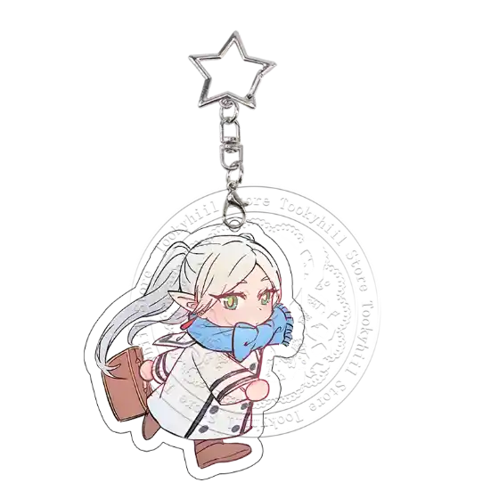 chibi-sousou-no-frieren-acrylic-keychain-var5-1789634216621-506 Chibi Sousou No Frieren Acrylic Keychain Fern Stark Exquisite Student Bag Decor Anime Cartoon Móc Treo Đeo Thoại, Standee, Móc Khoá In Theo Yêu Cầu, Chất Liệu Mica Dày 4mm, Kích Thước 5.5 Cm, Có In Test Mẫu