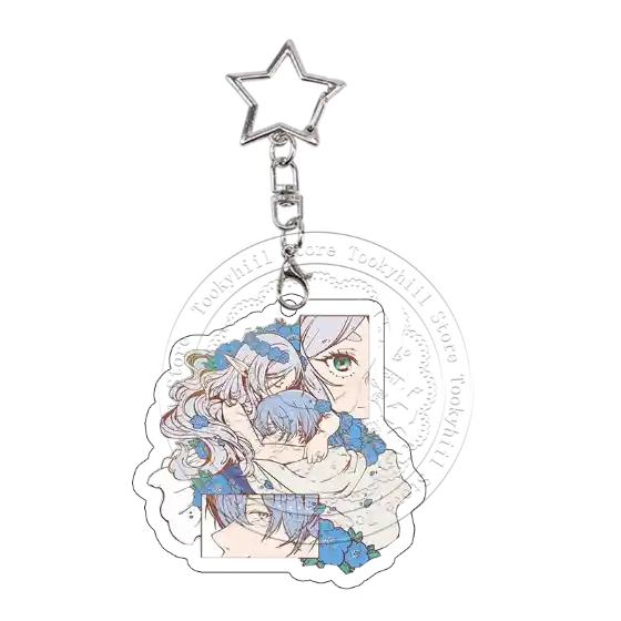 chibi-sousou-no-frieren-acrylic-keychain-var6-1789634218670-689 Chibi Sousou No Frieren Acrylic Keychain Fern Stark Exquisite Student Bag Decor Anime Cartoon Móc Treo Đeo Thoại, Standee, Móc Khoá In Theo Yêu Cầu, Chất Liệu Mica Dày 4mm, Kích Thước 5.5 Cm, Có In Test Mẫu