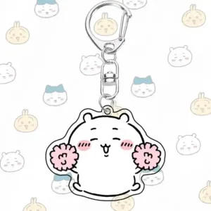 Chiikawa Anime Acrylic Keychain Jewelry Accessories Key Ring Fashion Gift Student Pen Bag Móc Treo Đeo Thoại, Standee, Móc Khoá In Theo Yêu Cầu, Chất Liệu Mica Dày 4mm, Kích Thước 5.5 Cm, Có In Test Mẫu