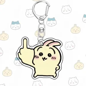 Chiikawa Anime Acrylic Keychain Jewelry Accessories Key Ring Fashion Gift Student Pen Bag Móc Treo Đeo Thoại, Standee, Móc Khoá In Theo Yêu Cầu, Chất Liệu Mica Dày 4mm, Kích Thước 5.5 Cm, Có In Test Mẫu