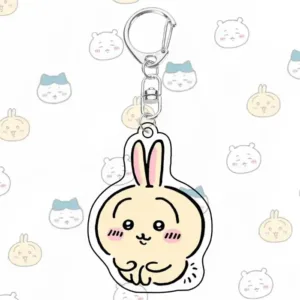 Chiikawa Anime Acrylic Keychain Jewelry Accessories Key Ring Fashion Gift Student Pen Bag Móc Treo Đeo Thoại, Standee, Móc Khoá In Theo Yêu Cầu, Chất Liệu Mica Dày 4mm, Kích Thước 5.5 Cm, Có In Test Mẫu