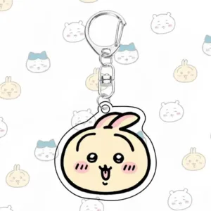 Chiikawa Anime Acrylic Keychain Jewelry Accessories Key Ring Fashion Gift Student Pen Bag Móc Treo Đeo Thoại, Standee, Móc Khoá In Theo Yêu Cầu, Chất Liệu Mica Dày 4mm, Kích Thước 5.5 Cm, Có In Test Mẫu