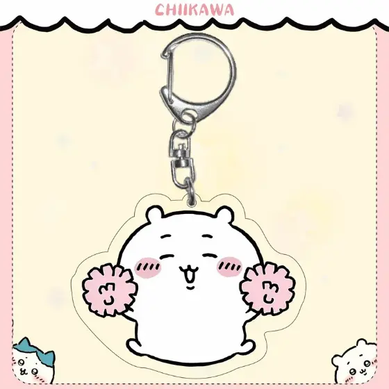 Chiikawa Hachiware Usagi Acrylic Keychain Baby Bag Charms Pendant Gift Key Chain Cute Móc Treo Đeo Thoại, Standee, Móc Khoá In Theo Yêu Cầu, Chất Liệu Mica Dày 4mm, Kích Thước 5.5 Cm, Có In Test Mẫu