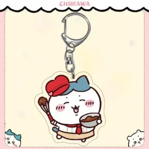 Chiikawa Hachiware Usagi Acrylic Keychain Baby Bag Charms Pendant Gift Key Chain Cute Móc Treo Đeo Thoại, Standee, Móc Khoá In Theo Yêu Cầu, Chất Liệu Mica Dày 4mm, Kích Thước 5.5 Cm, Có In Test Mẫu