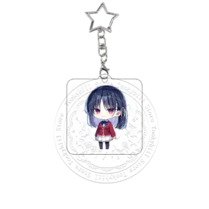 Classroom Of The Elite Acrylic Keychain Kiyotaka Ayanokōji Student Kawaii Suzune Horikita Móc Treo Đeo Thoại, Standee, Móc Khoá In Theo Yêu Cầu, Chất Liệu Mica Dày 4mm, Kích Thước 5.5 Cm, Có In Test Mẫu