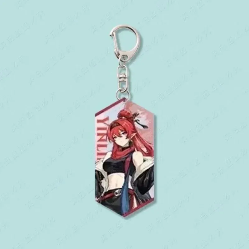 Cool Zhezhi Yinlin Jinhsi Xiangliyao Encore Changli Jiyan Keychains Hot Game Wuthering Waves Móc Treo Đeo Thoại, Standee, Móc Khoá In Theo Yêu Cầu, Chất Liệu Mica Dày 4mm, Kích Thước 5.5 Cm, Có In Test Mẫu
