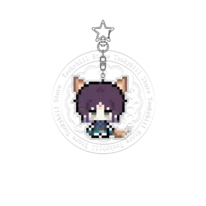 Cosmic Princess Kaguya Pixel Acrylic Keychain Iroha Anime Cartoon Bag Pendant Kawaii Student Móc Treo Đeo Thoại, Standee, Móc Khoá In Theo Yêu Cầu, Chất Liệu Mica Dày 4mm, Kích Thước 5.5 Cm, Có In Test Mẫu