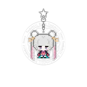 Cosmic Princess Kaguya Pixel Acrylic Keychain Iroha Anime Cartoon Bag Pendant Kawaii Student Móc Treo Đeo Thoại, Standee, Móc Khoá In Theo Yêu Cầu, Chất Liệu Mica Dày 4mm, Kích Thước 5.5 Cm, Có In Test Mẫu