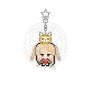 Cosmic Princess Kaguya Pixel Acrylic Keychain Iroha Anime Cartoon Bag Pendant Kawaii Student Móc Treo Đeo Thoại, Standee, Móc Khoá In Theo Yêu Cầu, Chất Liệu Mica Dày 4mm, Kích Thước 5.5 Cm, Có In Test Mẫu