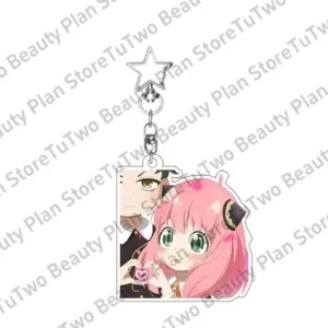 Couple Anime Twilight Anya Forger Star Charm Acrylic Keychain Kawaii Cartoon Girls Boys Móc Treo Đeo Thoại, Standee, Móc Khoá In Theo Yêu Cầu, Chất Liệu Mica Dày 4mm, Kích Thước 5.5 Cm, Có In Test Mẫu Couple Anime Twilight Anya Forger Star Charm Acrylic Keychain Kawaii Cartoon Girls Boys Móc Treo Đeo Thoại, Standee, Móc Khoá In Theo Yêu Cầu, Chất Liệu Mica Dày 4mm, Kích Thước 5.5 Cm, Có In Test Mẫu