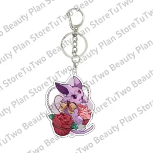 Creative Anime Eeveelution Eevee Umbreon Sylveon Donut Cake Cartoon Acrylic Keychain Decor Móc Treo Đeo Thoại, Standee, Móc Khoá In Theo Yêu Cầu, Chất Liệu Mica Dày 4mm, Kích Thước 5.5 Cm, Có In Test Mẫu Creative Anime Eeveelution Eevee Umbreon Sylveon Donut Cake Cartoon Acrylic Keychain Decor Móc Treo Đeo Thoại, Standee, Móc Khoá In Theo Yêu Cầu, Chất Liệu Mica Dày 4mm, Kích Thước 5.5 Cm, Có In Test Mẫu