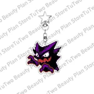 Creative Anime Pixel Mewtwo Charizard Psyduck Bulbasaur Acrylic Keychain Students Decor Bag Móc Treo Đeo Thoại, Standee, Móc Khoá In Theo Yêu Cầu, Chất Liệu Mica Dày 4mm, Kích Thước 5.5 Cm, Có In Test Mẫu